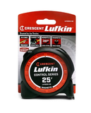 Crescent LM1025C-02 Control Series Magnetic Tape Measure Black, 1-3/16" X 25 ft.