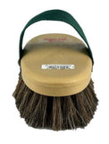 Decker 93 Pro-Body Equine Brush with Large Handle nd Hunter Green Strap