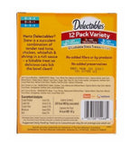 Delectables 3270015468 Lickable Stew Variety Pack 12 Pouch 16.8 oz. Cat Treat