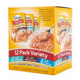 Delectables 3270015468 Lickable Stew Variety Pack 12 Pouch 16.8 oz. Cat Treat