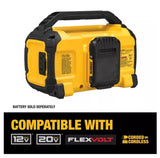 DeWalt DCR010 Bluetooth Jobsite Speaker 20 Volt Max