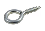 Hardware Essentials 851841 Large Cd Screw Eye Bolts, 0.225 in. x 2-3/16 in, 3-Pk