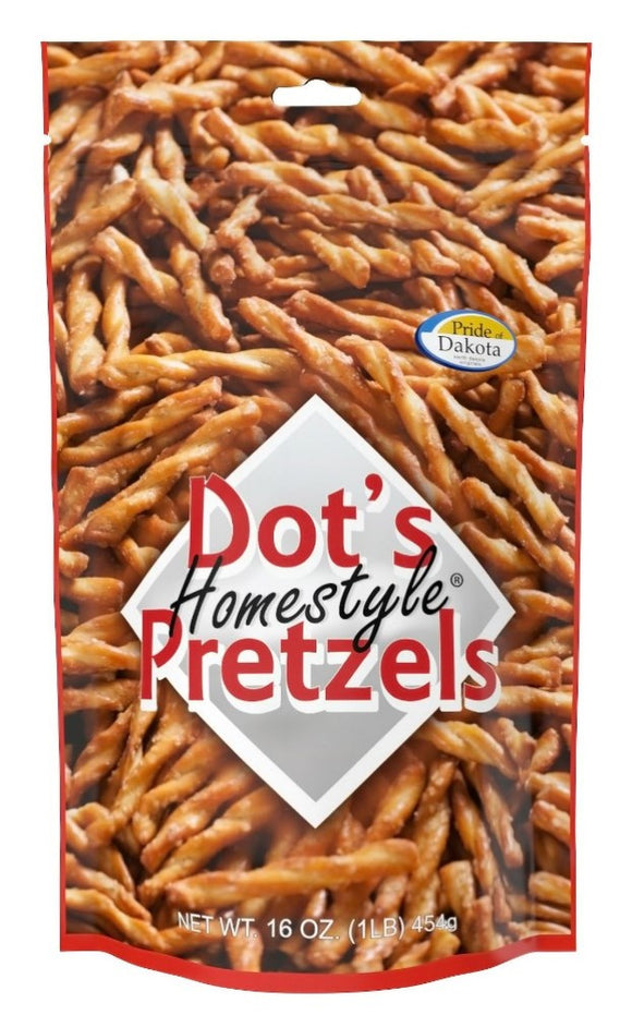 Dot's Pretzels 59016 Homestyle Pretzels Southwest Style Seasoned 16 oz.