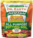 Dr. Earth Organic & Natural Pot of Gold All-Purpose Potting Soil-8 qt. 11 sq. ft