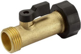 GroundWork DRG2021113 Long Neck Brass Shutoff 3/4 Inch