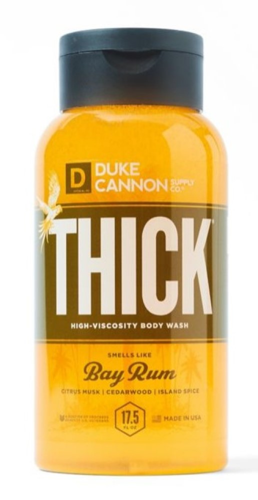 Duke Cannon 17OZTHICKBAYRUM HICK High Viscosity Body Wash Bay Rum 17.5 oz.