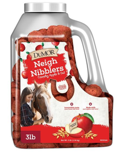 DuMOR 3009751-145 3 lb. Crunchy Apple & Oat Neigh Nibblers for Horses