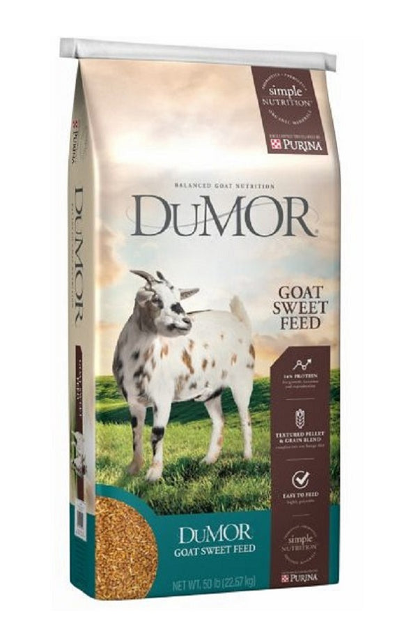 DuMOR 3005881-506 Livestock Products 50 Pounds Vitamin Enriched Goat Sweet Feed