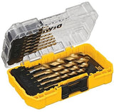 DeWALT DW1354 Titanium Nitride Coated Drill Bit Set, 14-Piece - Yellow