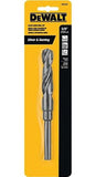 DeWALT DW1622 5/8 in. Metal Drill Bits, 5/8 in. HSS and 3/8 in. Shank, 2 pc.