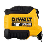 DeWALT DWHT38116S Atomic Compact Fractional Markings Tape Measure, 1 1/4" x 16'