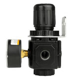 DeWALT DXCM019-0343 3/8" Zinc NPT Air Regulator with Pressure Gauge