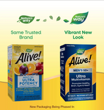 Alive! Once Daily Men's 50+ Multivitamin - Ultra Potency (60 Tablets)