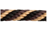 DuMOR T-99-2156-R14 Polyester Horse Lead with Bolt Snap, Black/Tan, 1 in. x 10 ft.