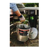 Behrens 6106 Galvanized Steel Locking Lid Storage Can, 6 gal.