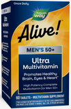 Alive! Once Daily Men's 50+ Multivitamin - Ultra Potency (60 Tablets)