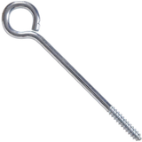 Hillman Hardware Essentials 321160 Lag Thread Eye Bolt Zinc-Plated 3/8" x 8"