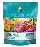 Earth Science 12142-6 Zinnia All-in-One Flower Mix with Seed 2 lb. Bag
