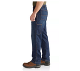 Carhartt 102808-498 Men's Relaxed Fit Rugged Flex Denim Dungaree/Superior/S38X32