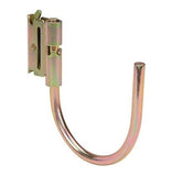 SmartStraps 1700 Zinc Rotating Safety J Hook for E-Track and X-Track, 9.81" H