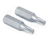 Mibro 307322 Steel Alloy Driver 25mm Star 1" #T15 Screwdriver Bit, 2-Pack