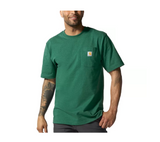 Carhartt K87-477 Men's Short-Sleeve Workwear Pocket T-Shirt, North Woods Heather, L