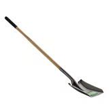 GroundWork YN-F3-31L 49 in. Hardwood Handle Square Point Shovel