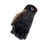 Ridgecut RC83035-L Men's Duck Canvas Work Gloves, 1-Pair, Black/Brown, Large