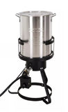 Even Embers GAS3130AS Aluminum Pot Outdoor Turkey Fryer- 30 QT.