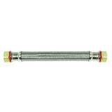 3/4 in. FIP x 3/4 in. FIP x 18 in. Stainless Steel Water Heater Supply Line