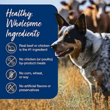 Blue Buffalo 804573 Stew Chicken & Beef Adult Wet Dog Food 12.5 oz. Cans, 6 Pack