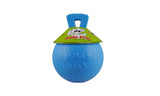 Jolly Pets 406BB 6 in. Tug- N - Toss Blueberry-Colored Dog Toy, Plastic Material