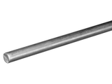 Hillman SteelWorks 11153 3/8" x 36" Steel Smooth Rod, Zinc Plated