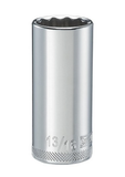 DeWALT DWMT74141OSP Chrome Steel SAE 12-Point Deep Socket, 3/8" Drive 13/16" L.