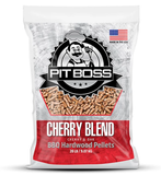 Pit Boss 55234098S Cherry Blend Hardwood BBQ Pellets, 20 lbs