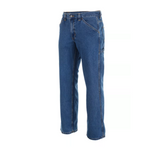 Blue Mountain FMB-1503 Men's Relaxed Fit Denim Utility Jeans/Medium Wash/S38x30