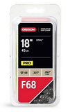 Oregon F68-21 Steel 18" 68 Link 0.325 in. Pitch, 0.063 in. Gauge ControlCut Chainsaw Chain
