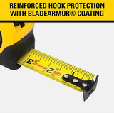 Stanley 837361 Nylon-Coated Blade Nonslip Grip Tape Measure 1-1/16 in. x 30 ft