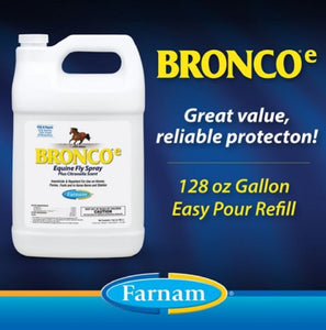 Farnam 100502327 Bronco E Equine Fly Spray Plus Citronella Scent for Horses