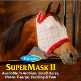 Farnam 100526865 SuperMask II Horse Fly Mask, No Ears