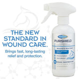 Farnam Purishield Wound & Skin Spray, Horses, Dogs, Cats & Livestock 16 Ounces