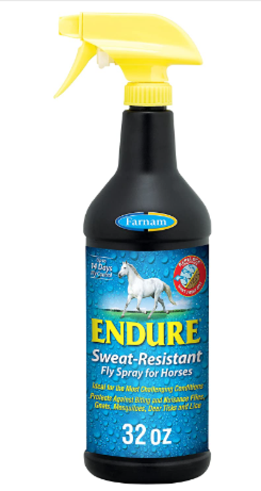 Farnam 3002431 1 qt. Endure Sweat-Resistant Spray for Horses