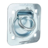 CargoSmart 877 Heavy Duty Steel Bolt-On Recessed Mount D-Ring with Back Plate