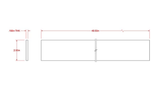 Hillman SteelWorks 11677 3/16 in. x 2 in. x 4 ft. Weldable Steel Flat