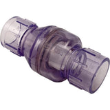 Flo Control 1011C15 1.5" Slip 1/2 lb. Spring Check Valve For Pool & Spa Plumbing System