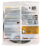 Frost King R538H Rubber Foam Self-Stick Weather Seal, Black Fits Gaps Between 9/16 and 1/4 in.