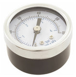 Generic 17-555-1020 Filter Bottom Mount Pressure Gauge, 0.13" MPT, 0-60 PSI