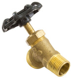 Generic 26-555-1005 Pool Plumbing Parts Hose Bib, 0.5" Male Pipe Thread, Brass