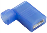 Generic 60-555-1775 Disconnect 90 Degree Female 16-14AWG .250 Tab Blue Qty 25
