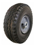 Generic PR 1806 Sawtooth Tread 10 in. Pneumatic Wheels, 4.10/3.50-4, 0.63" Bore